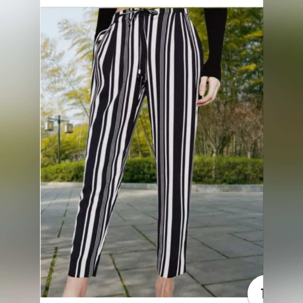 Zara Striped Pants SIZE XS